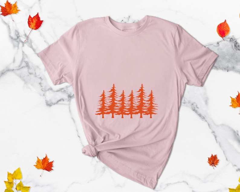 Forest Tree Svg Outdoor Camping, Forest Cut Files For Cricut#4