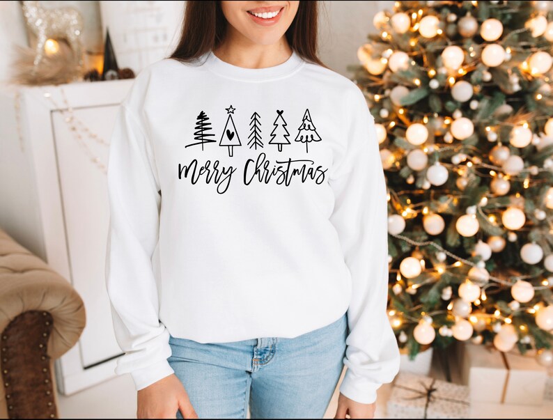 Merry Christmas Svg, Christmas Trees Svg Free