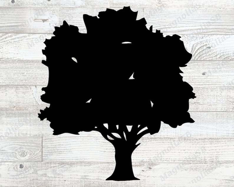 Oak Tree Svg, Oak Svg Cut File For Cricut 