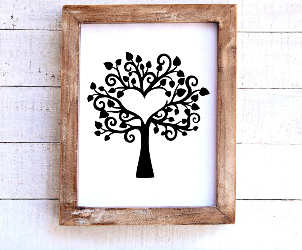 Free Family Tree Svg, Family Reunion Svg, Love Svg Files For