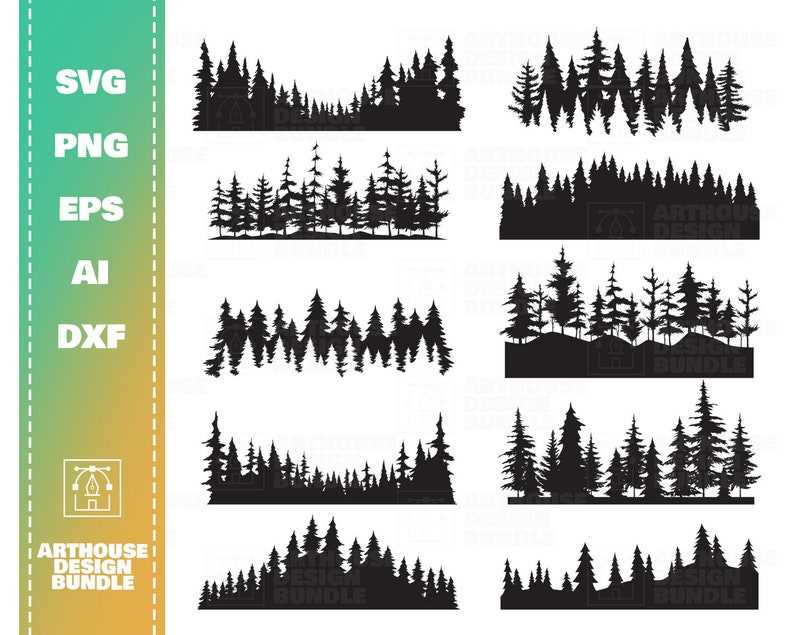 Forest Svg Bundle, Forest Outdoor Svg#1