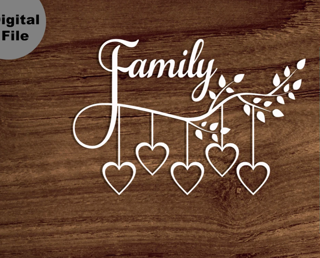 Family Tree 5 Members Svg Free#2