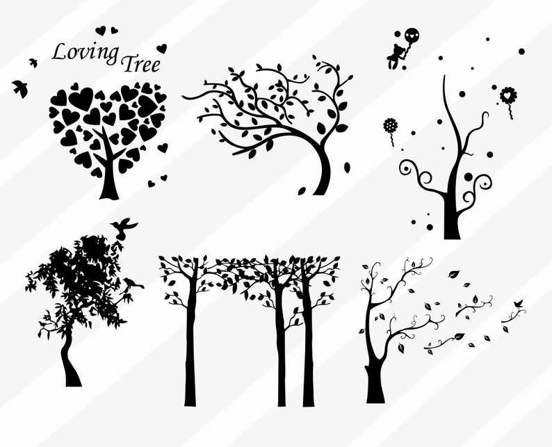 Tree Of Love 34 Tree Svg, Palm Tree SVG#6