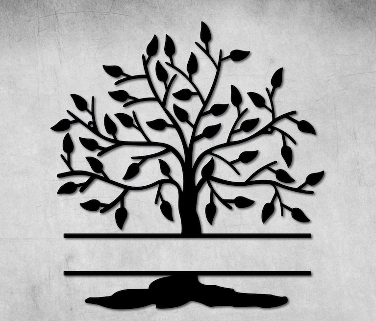 Tree of Life Svg Free, Family Tree Monogram