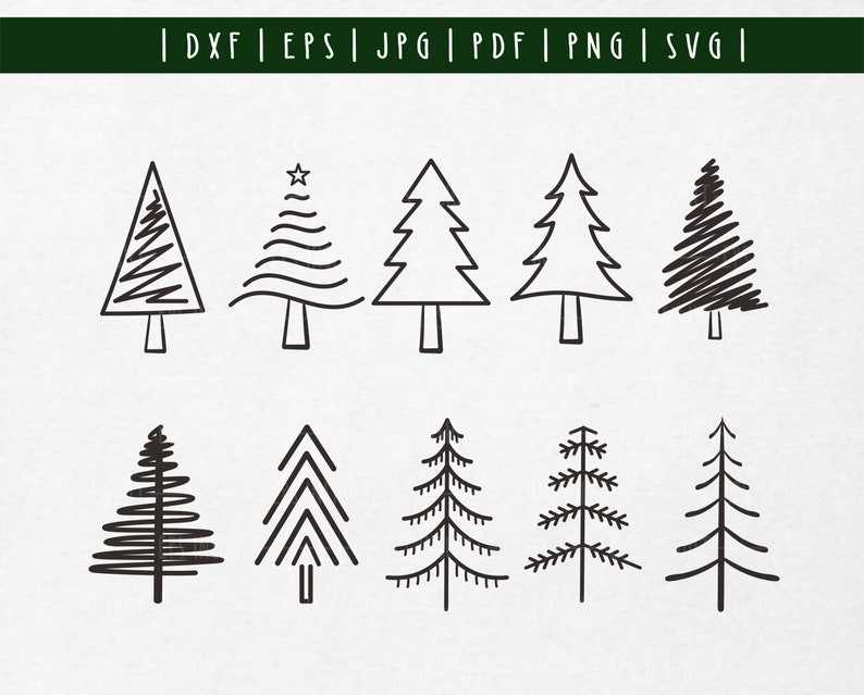 simple tree outline