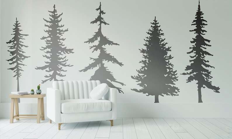 Pine Tree Svg, Christmas Tree Silhouette Svg, Pine Tree Clipart#3