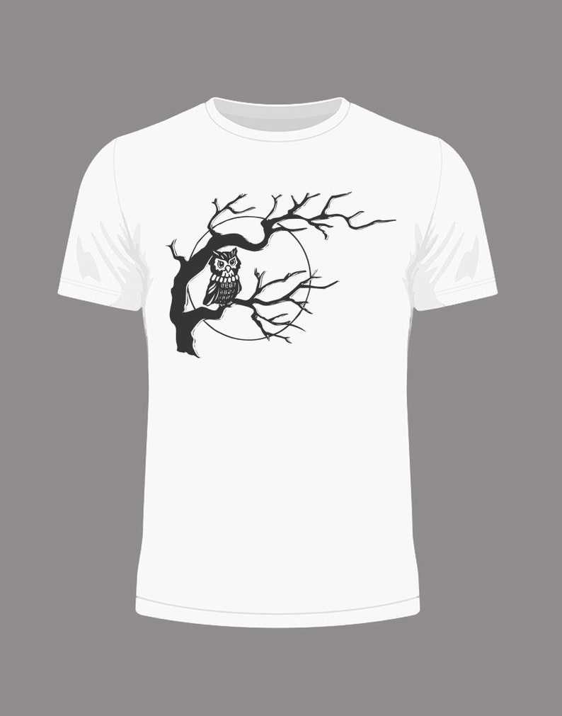 Owl On Tree Svg, Funny Tree Svg Free