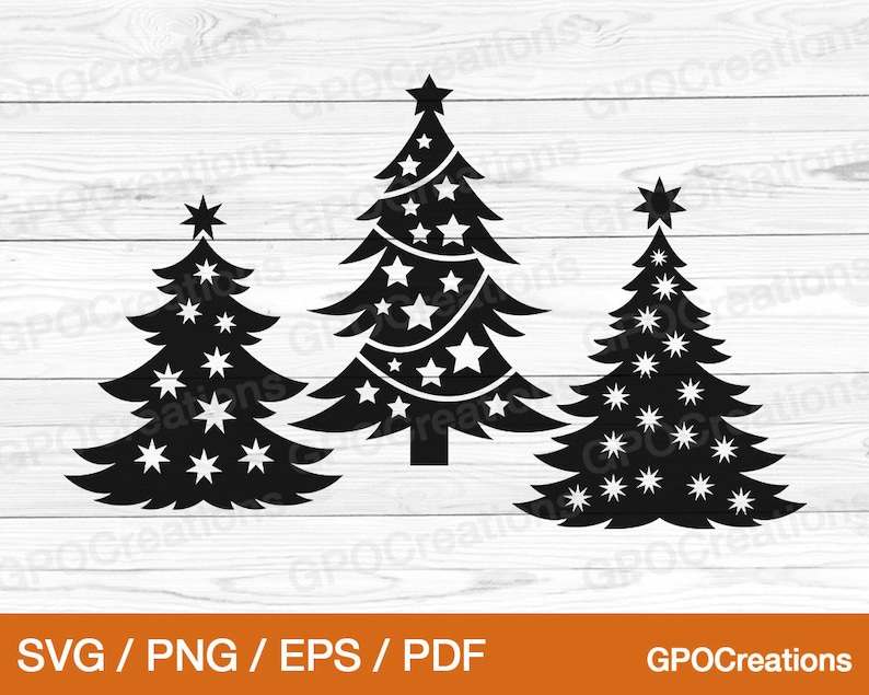 Christmas Tree SVG, Merry Christmas Design#1