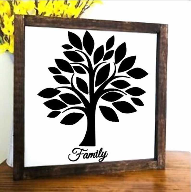 Family Tree Svg/Png, Home Decor Design#2