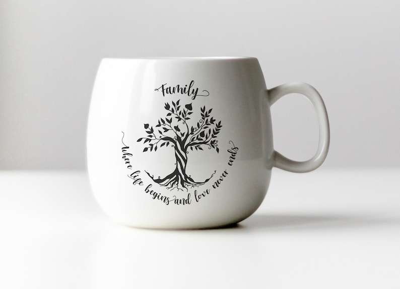 Tree Of Life Svg Clipart, Family Svg Sayings, Family Tree Svg