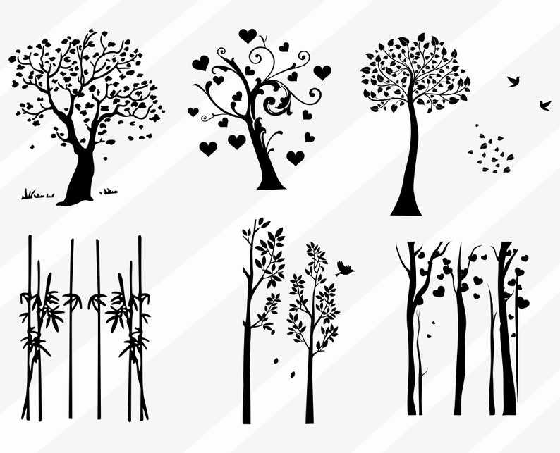 Tree Of Love 34 Tree Svg, Palm Tree SVG#5