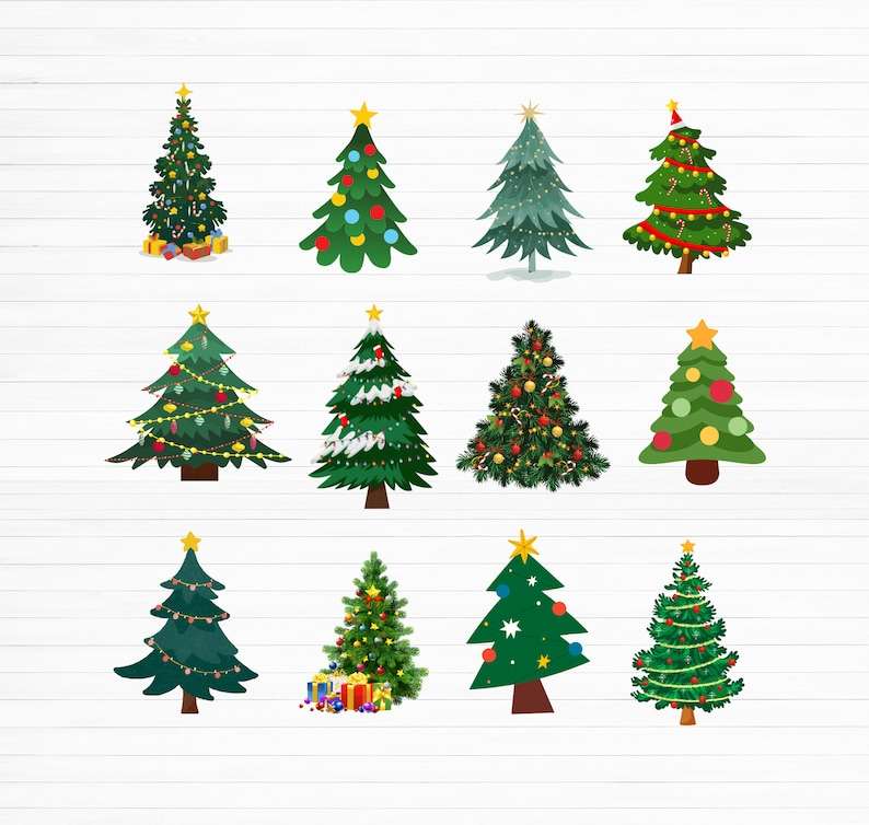 Christmas Tree Svg, Christmas Svg, Christmas Tree Cut File Svg#1
