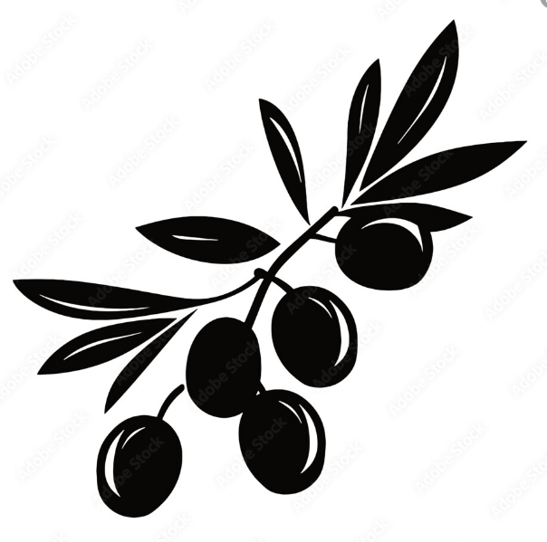Olive Tree Svg, Olive Branch Svg Cutfile Clipart