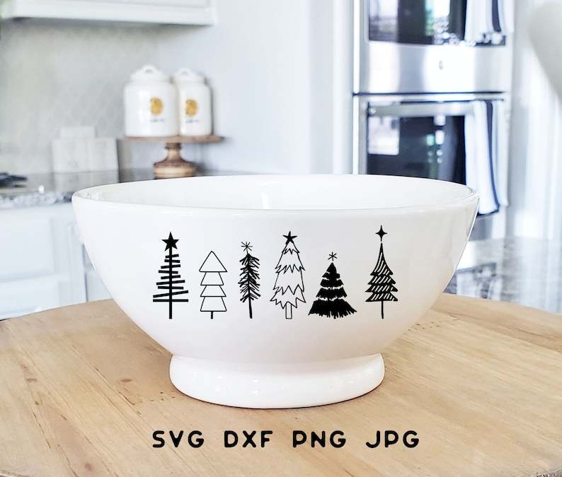 Christmas Trees Svg, Simple Pine Tree Svg#2