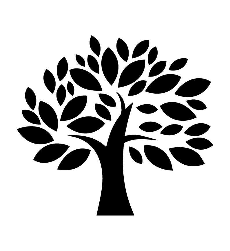 Family Tree Svg, Tree Silhouette Svg, Tree With Roots Svg | treesvg.com