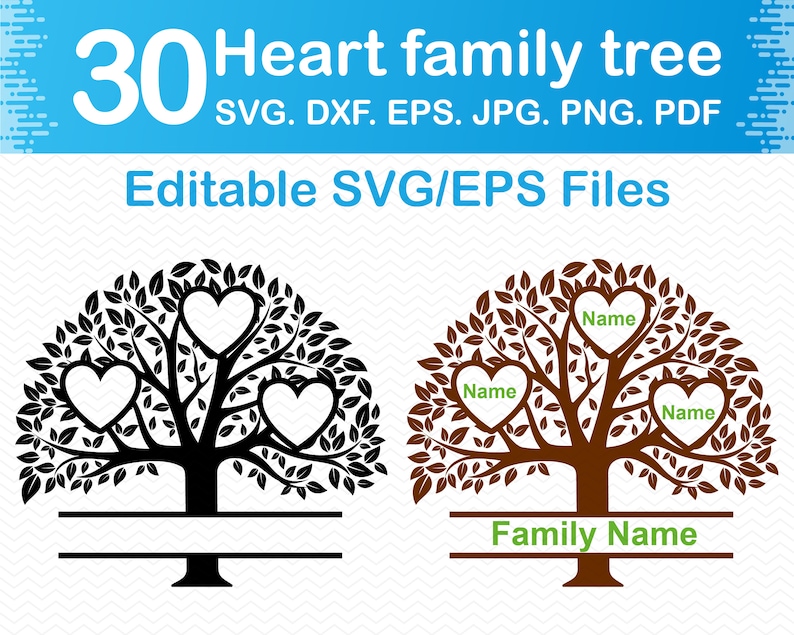 Family Tree Svg, Family Reunion Svg, Family Tree Cricut | treesvg.com