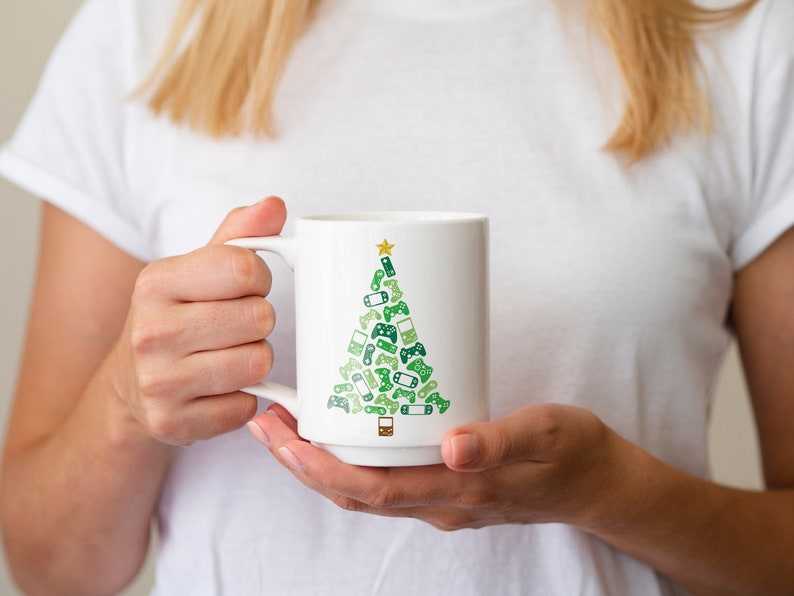 Christmas Tree Gamer Svg, Game Controller Assemble Tree Svg#3