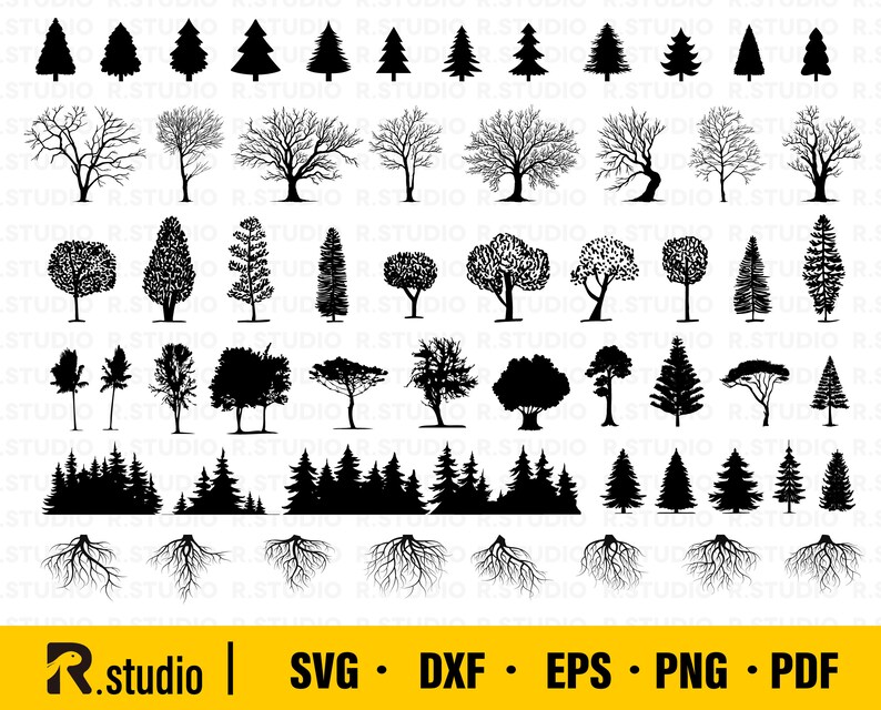 58 Family Tree Svg, Tree With Roots Svg | treesvg.com