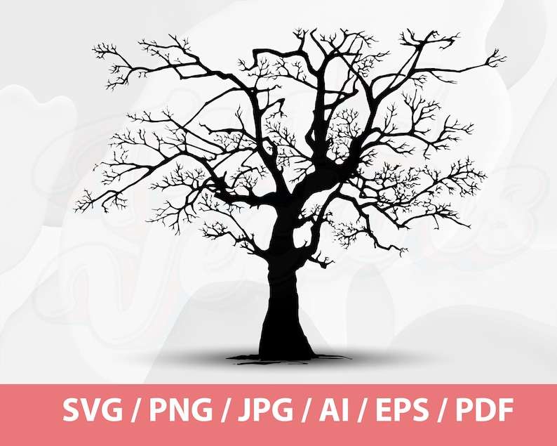 Tree Silhouettes Set#4
