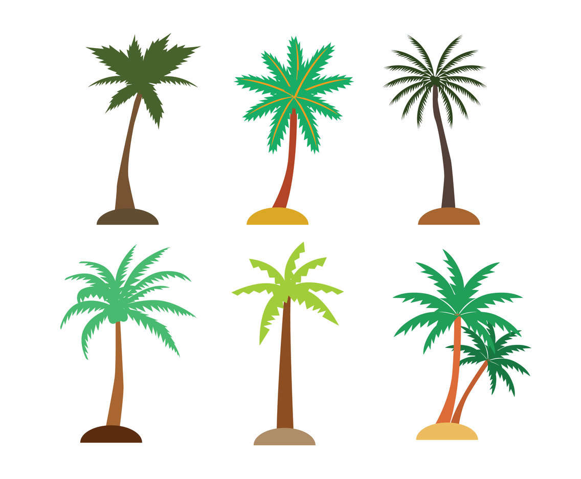 Free Palm Tree Silhouette#1