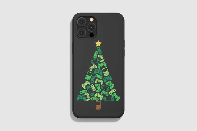 Christmas Tree Gamer Svg, Game Controller Assemble Tree Svg#4