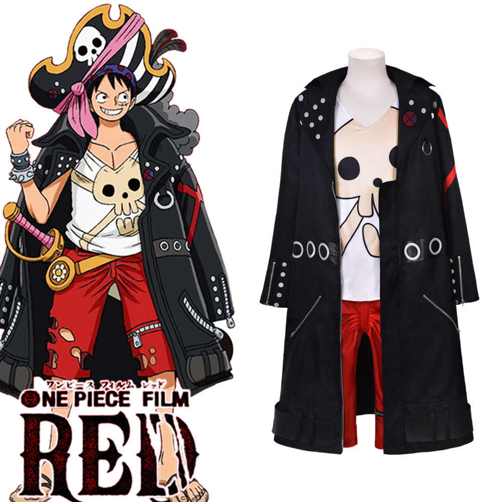 Roupa Cosplay Luffy One Piece