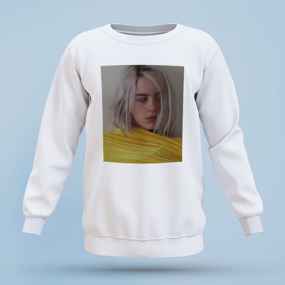 Billie eilish outlet yellow sweatshirt