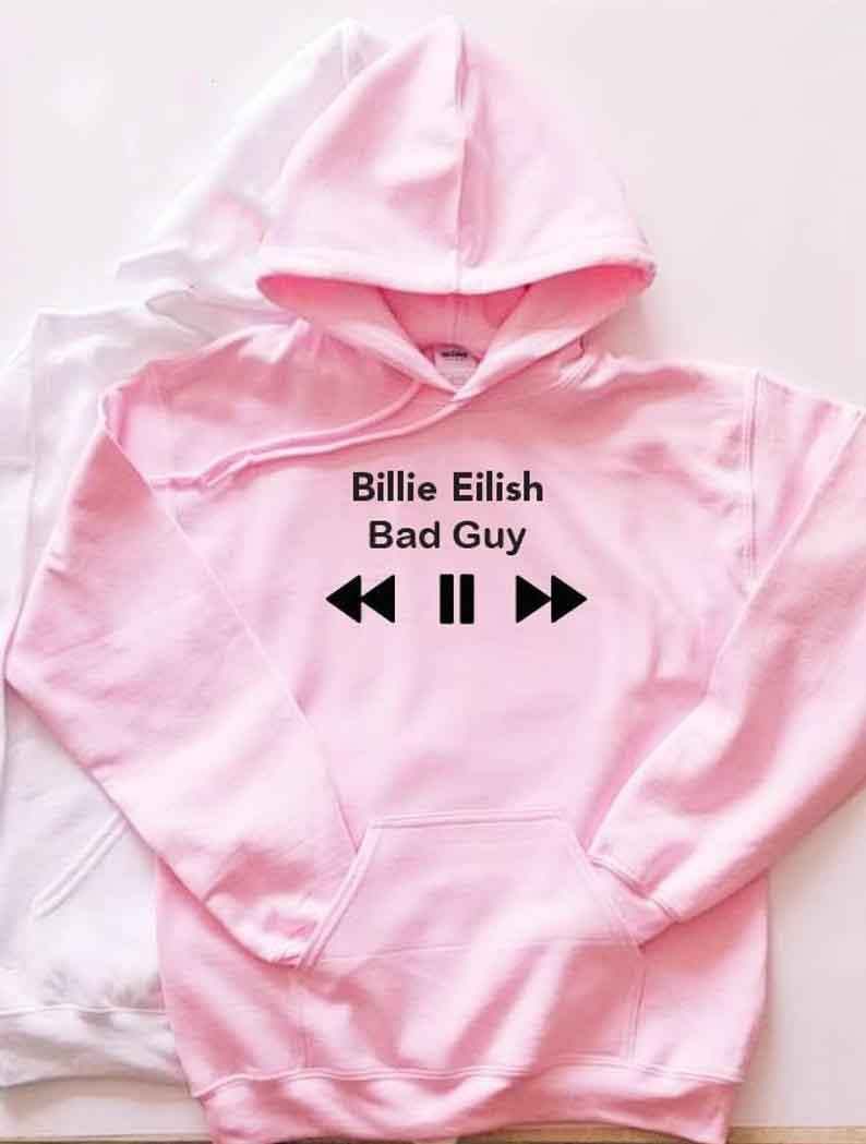 Billie eilish pink on sale hoodie