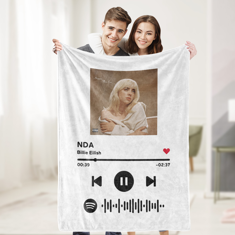 Billie Eilish Spotify Blanket NDA Spotify Blanket billieeilishmerch.store