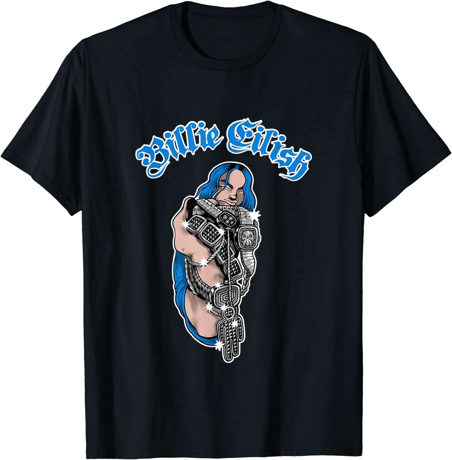 Billie Eilish T-shirt, Billie Eilish Bling T-Shirt#1