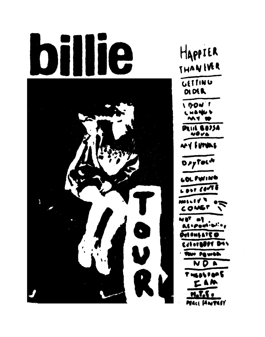 Get Involved Red Tour Hoodie – Billie Eilish
