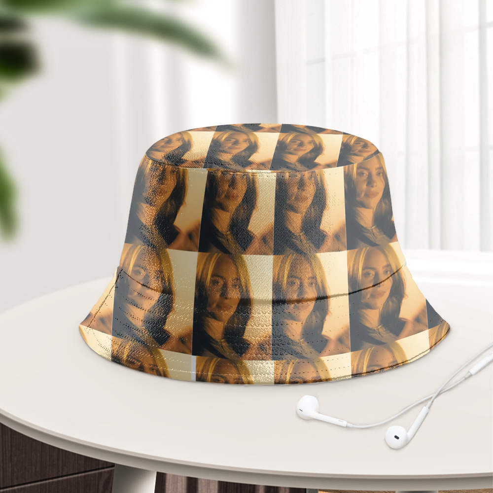 Louis Vuitton Bucket hat worn by Billie Eillish