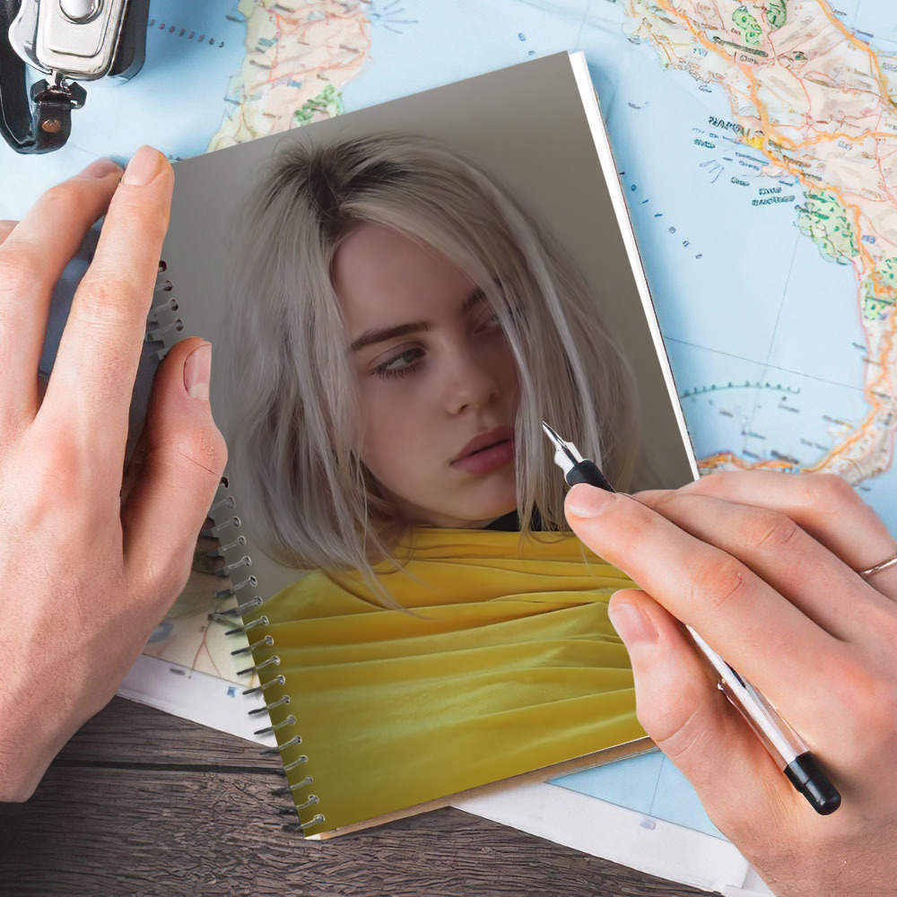 Billie Eilish Bound Notebook