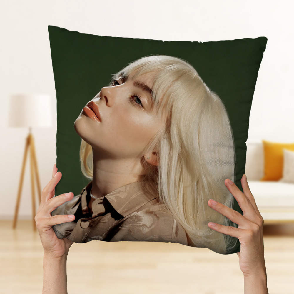 Billie Eilish Pillow Classic Celebrity Pillow billieeilishmerch