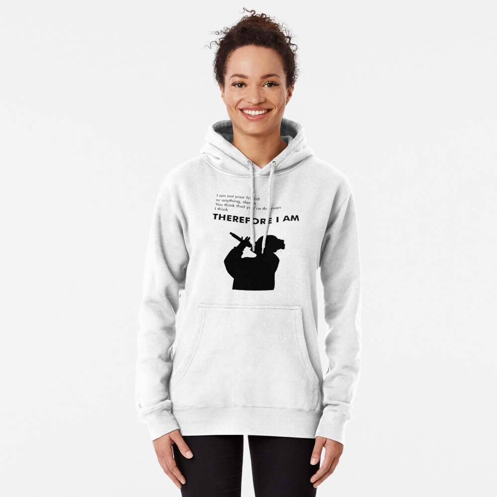 Billie Eilish Hoodie, Billie Eilish Therefore I Am Pullover Hoodie#3