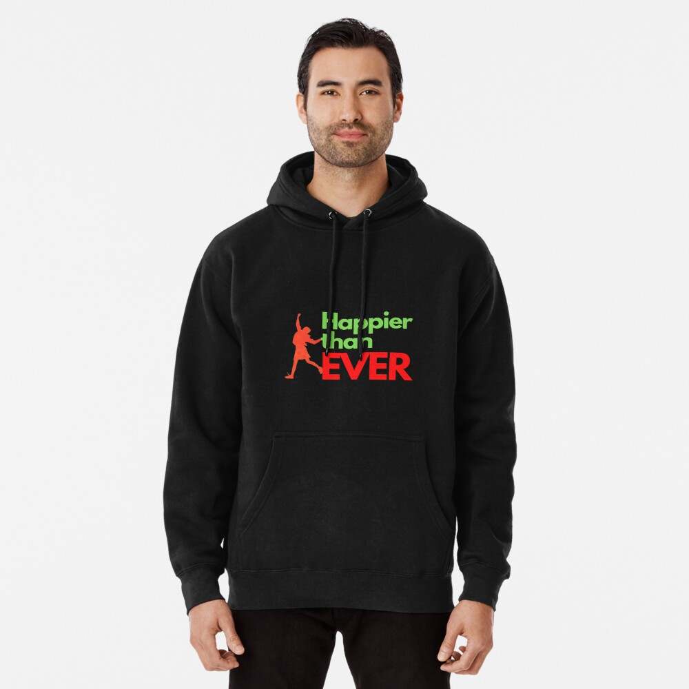 Billie Eilish Hoodie, Happier Than Ever Billie Eilish Pullover Hoodie#2
