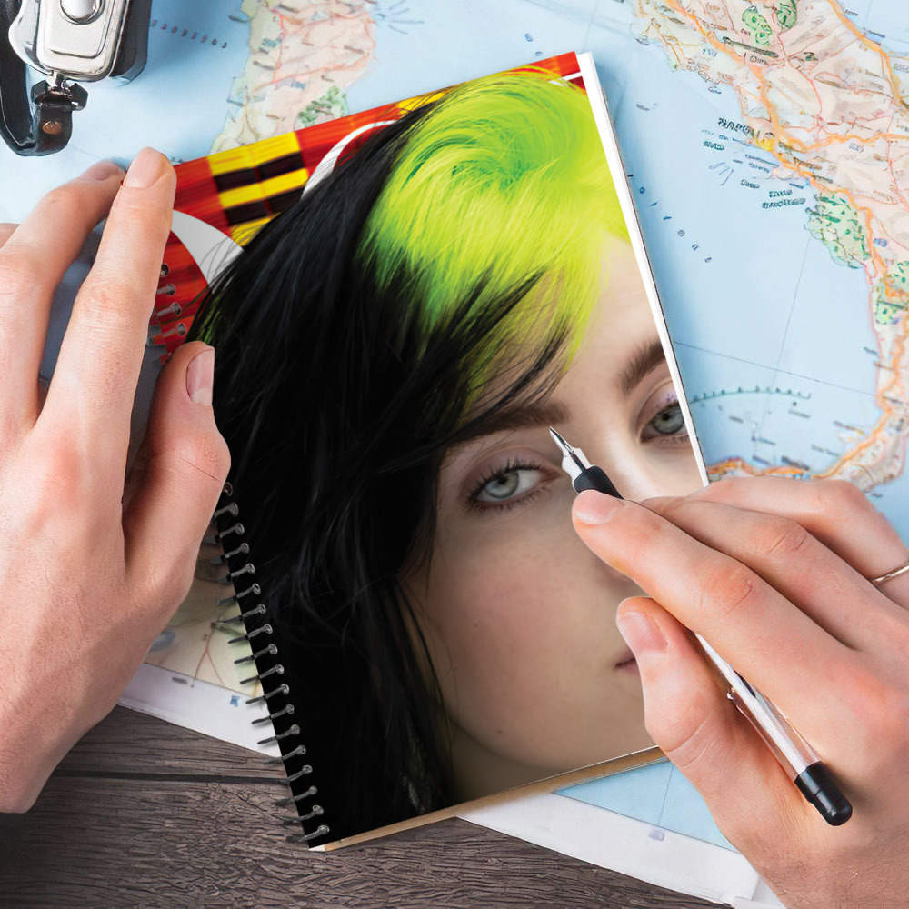 Billie Eilish Bound Notebook