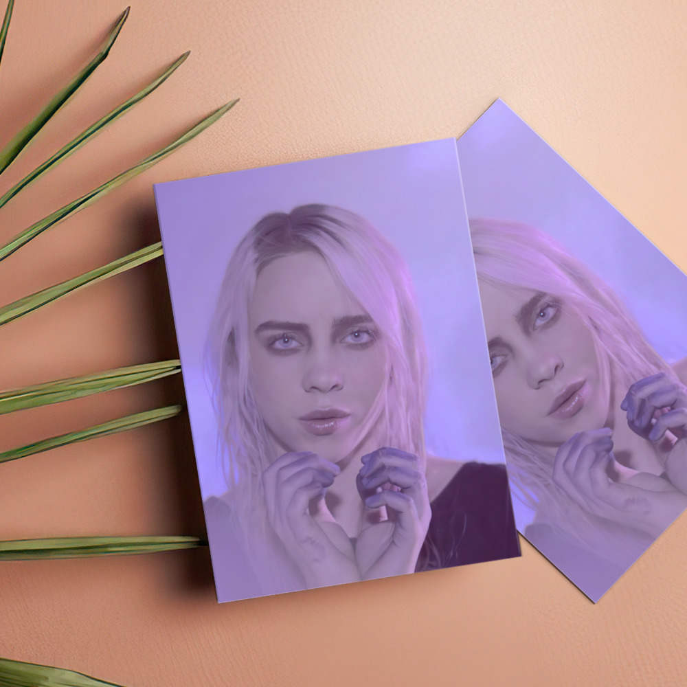 Billie Eilish Greeting Card