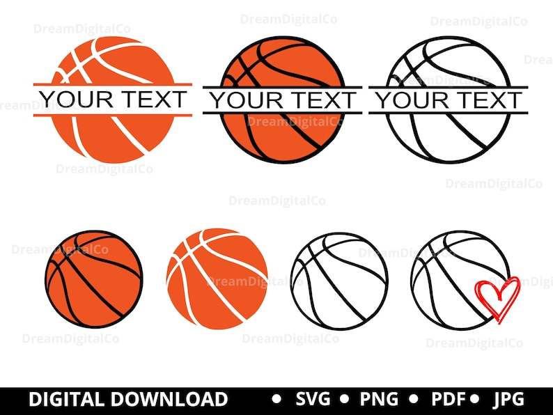 Basketball SVG Basketball Vector Files | basketballsvg.com