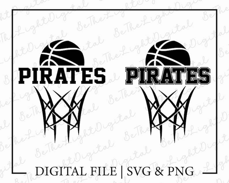 Pirates Basketball SVG