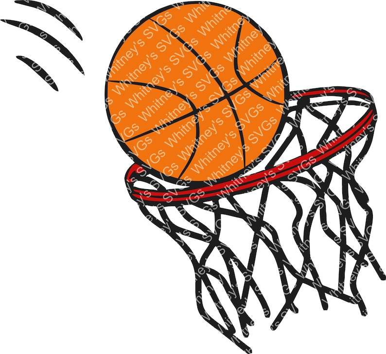 Basketball Hoop Svg Basketball Backboard Svg Vector Cut File