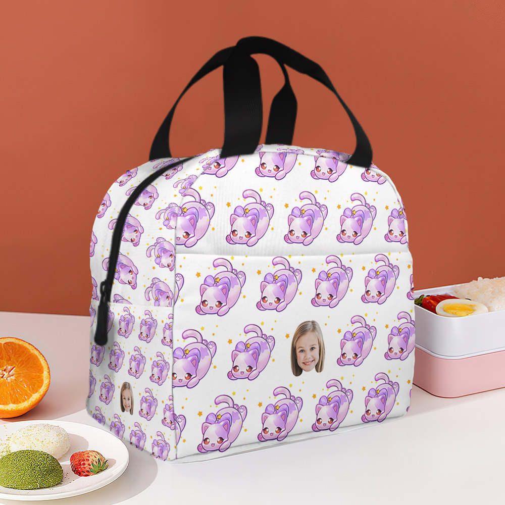 Aphmau Meows Cooler Bags Cat Nurse Insulated Lunch Bag for School