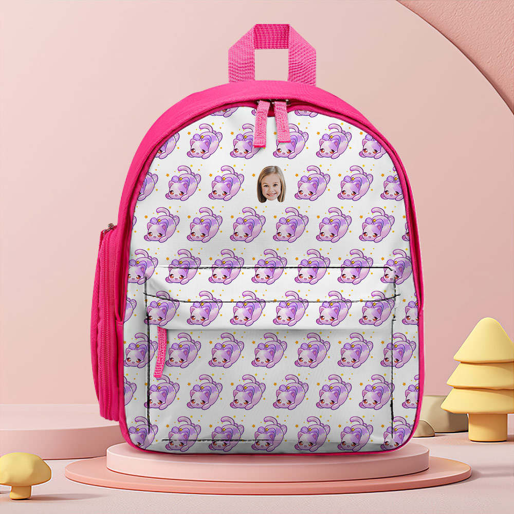 Girl's Aphmau Backpack Kids Aphmau All Over Print Large School Bag Ideal Present, Pink / No.6