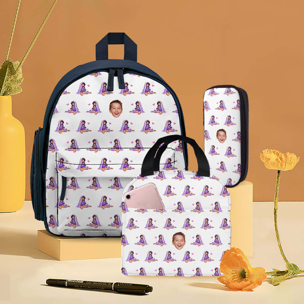 Style M) Aphmau Backpack Kid Lunch Bag Pencil Case Stationery Storage  Container Fans Gift on OnBuy