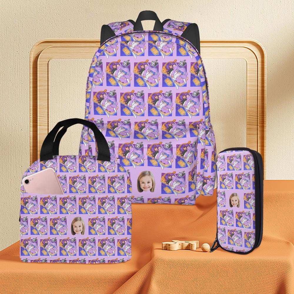 Girl's Aphmau Backpack Kids Aphmau All Over Print Large School Bag Ide –  ILYBAG