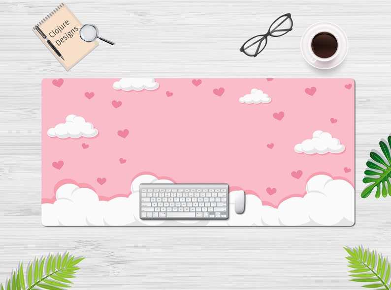 Strawberry Milk Mousepad, Kawaii Pink Gaming Desk Mat, Pastel Anime  Aesthetics, Xl Extra Wide Cute Mouse Pads multiple Sizes -  Canada