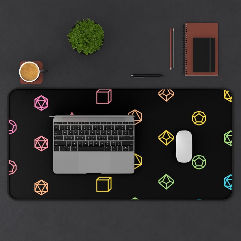 Cute Aesthetic Magical Moon Deskmat – yesmoodco