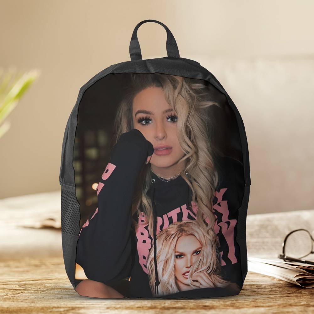 Black and red louis shop vuitton backpack tana mongeau