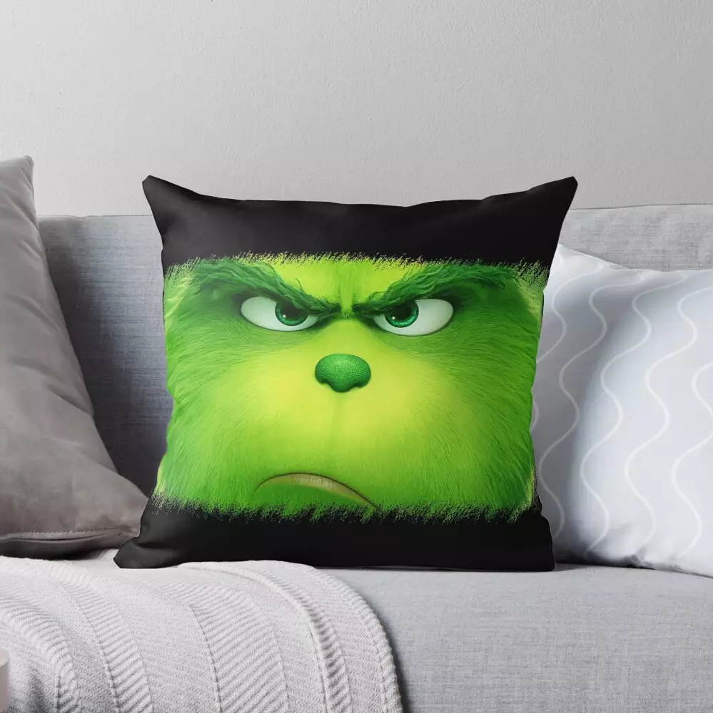 The Grinch Grinchmas Merry Christmas Tree Pillows - Seasonal decor