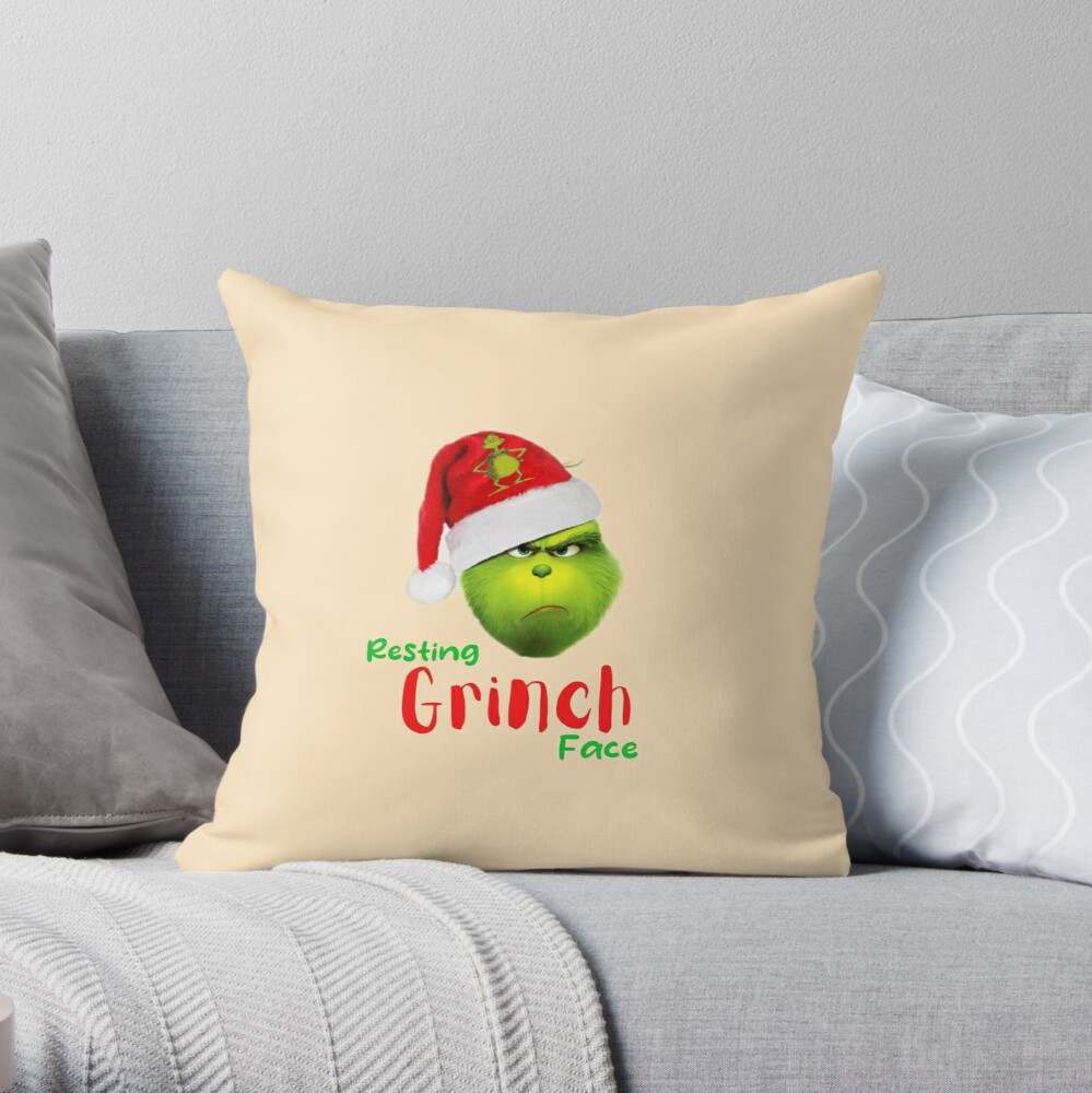 Grinch Pillow, Grinch Christmas Pillow Decor, Grinch Christmas Gift -  Stunning Gift Store